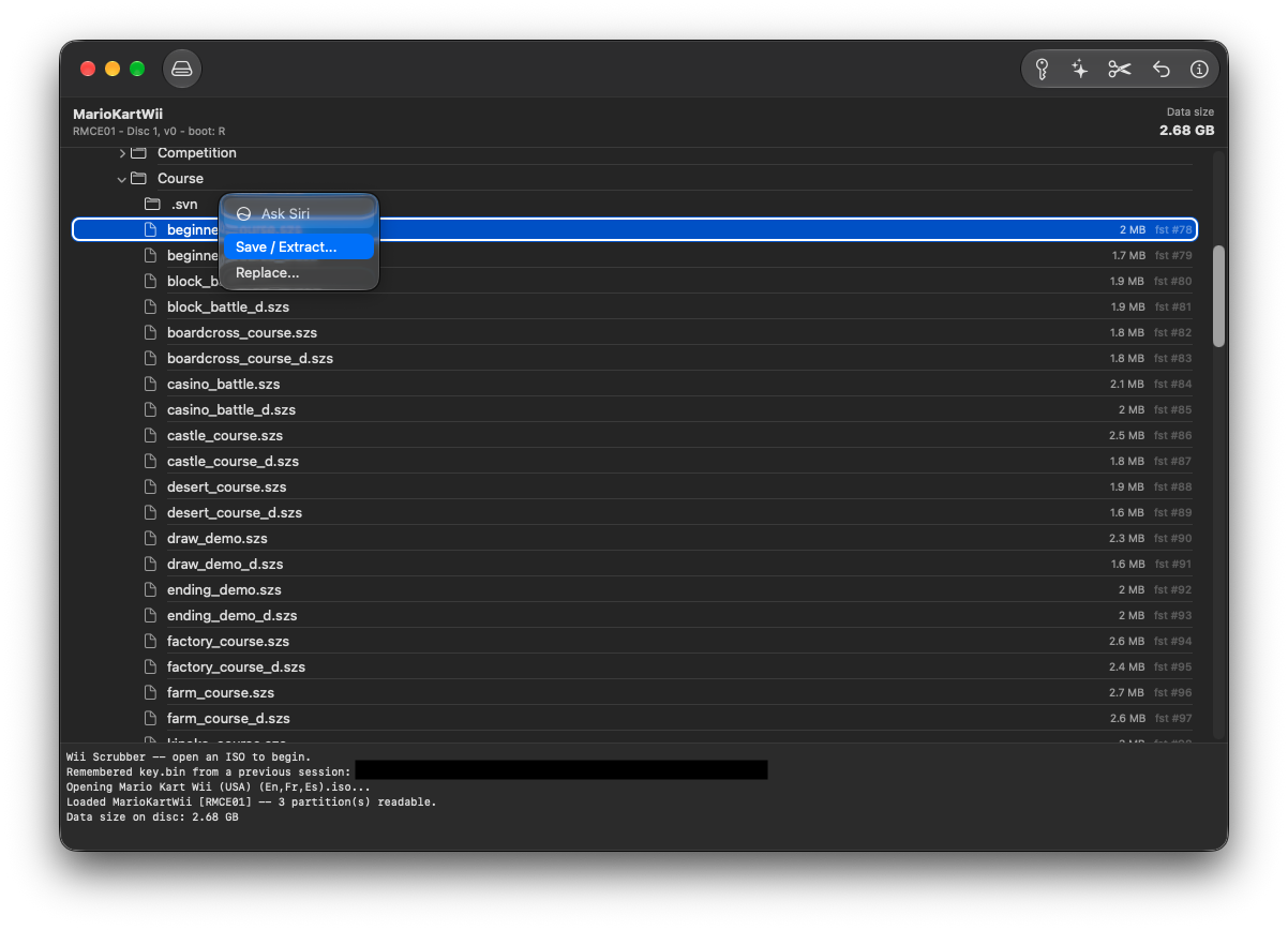 Extract and Replace features in action
